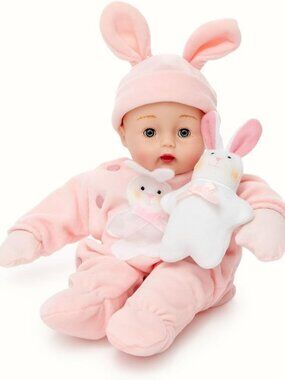 Adorable Pink Bunny Huggums Doll | Soft Plush Toy | Perfect Gift for Kids